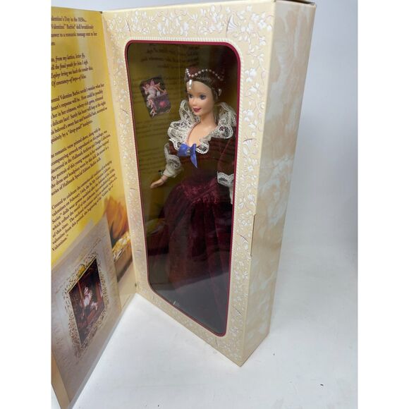 1996 Sentimental Valentine Victorian Barbie Doll Hallmark SE, Downton Abbey - Picture 5 of 7